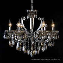 Lustre en cristal de bougie de luxe de style de Baccarat